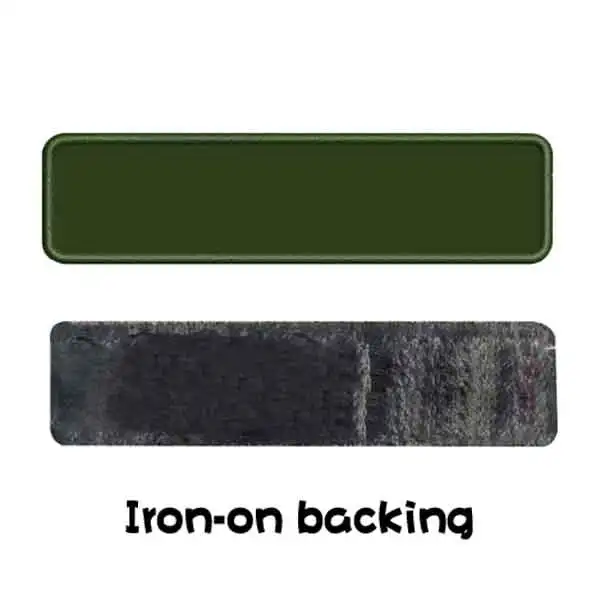 army green IRON-ON