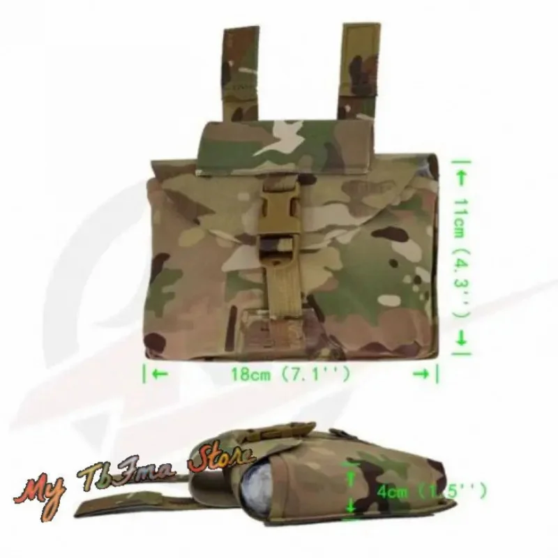 Bolsa médica táctica MOLLE – Kit primeros auxilios ligero - imagen 3