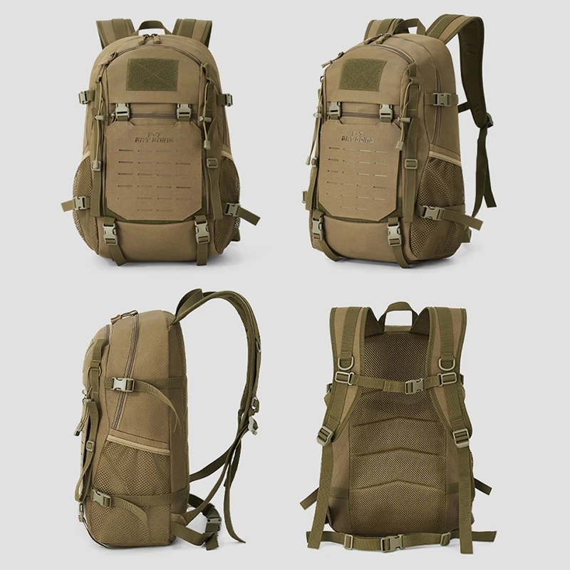 Mochila táctica de escalada, almacenamiento Molle grande, Camping, senderismo, viaje, bolsa deportiva, equipaje exterior, pesca, montañismo - imagen 5