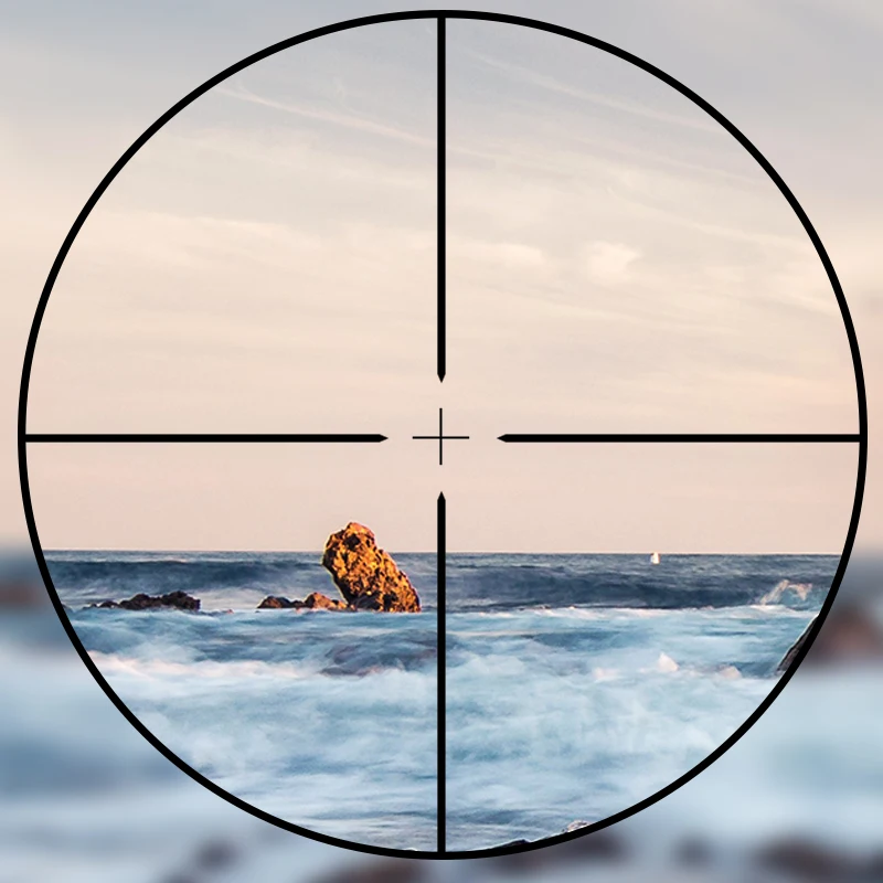 DIANA 3-9X40 AO mira telescópica táctica vidrio grabado Crosshair retícula aire francotirador caza Rifle alcance con soportes gratis nuevo - imagen 4