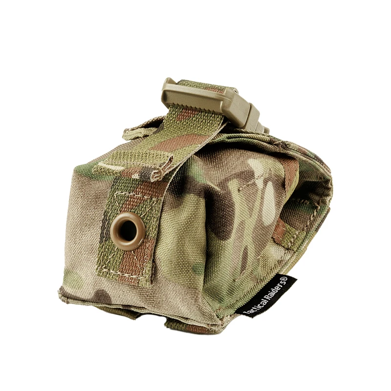 Bolsa de almacenamiento con solapa abatible estilo táctico EI, bolsa de Apple para modelo de pieza rota M67 - imagen 4