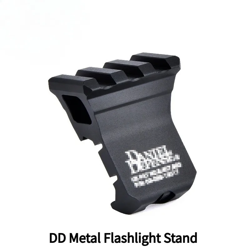 VMIAS, base de elevación de riel lateral táctico de doble cara de 45 grados, soporte de metal, linterna de aumento, mira láser