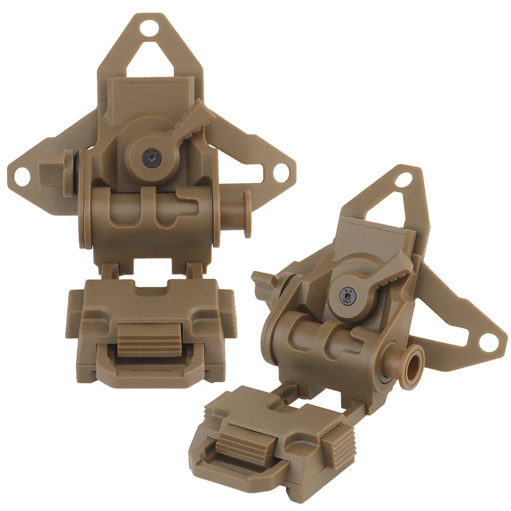 Nuevo juego CS HuntingL4G69 NVG Mount para PVS15 PVS18 GPNVG18 gafas de visión nocturna táctica Airsoft accesorios de montaje de casco rápido - imagen 3