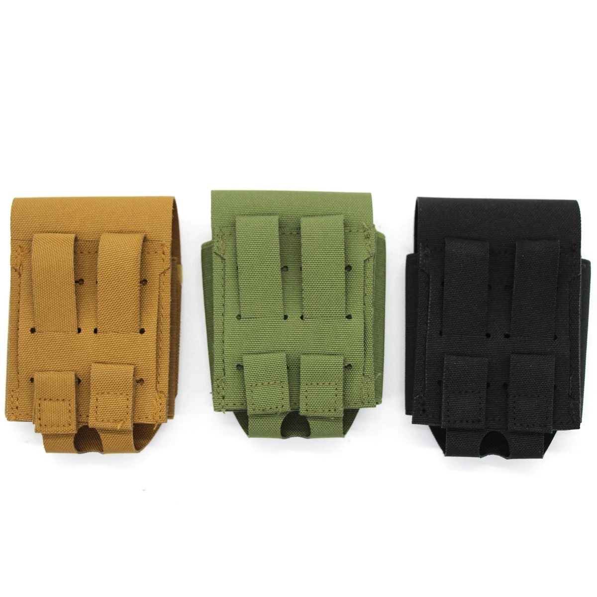 Portaesposas táctico MOLLE – Funda de perfil bajo para cinturón policial - imagen 3