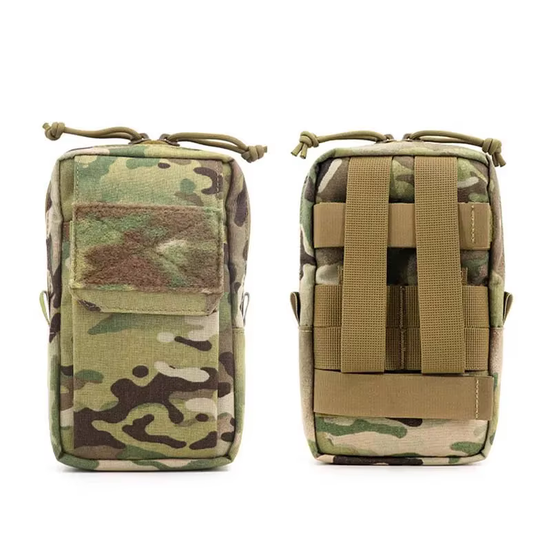 Bolsa táctica Molle para exteriores, bolsa grande multifuncional para teléfono móvil, riñonera de caza, Kit de herramientas para cinturón - imagen 2