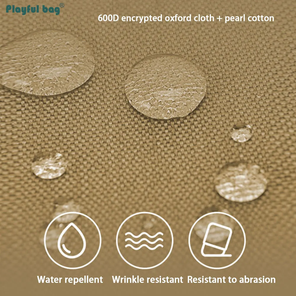 Bolsa de almacenamiento de artículos diversos plegable al aire libre, bolsa de gran capacidad para Picnic, Camping, equipo táctico de viaje, AVA252, 20l - imagen 4