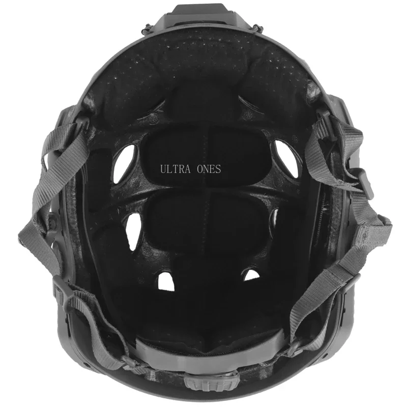 Casco Airsoft FAST SF de corte alto, cascos protectores tácticos ajustables para caza y tiro, casco para juegos de Paintball y deportes al aire libre - imagen 5
