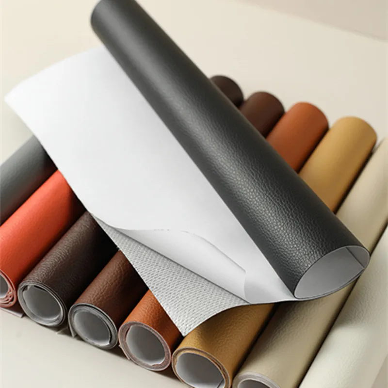 Pegatina autoadhesiva de cuero para reparación de sofá de asiento grande, parche de alta gama para muebles, cama, mesa, silla, bolsa de arreglo, piel Artificial de PU - imagen 2