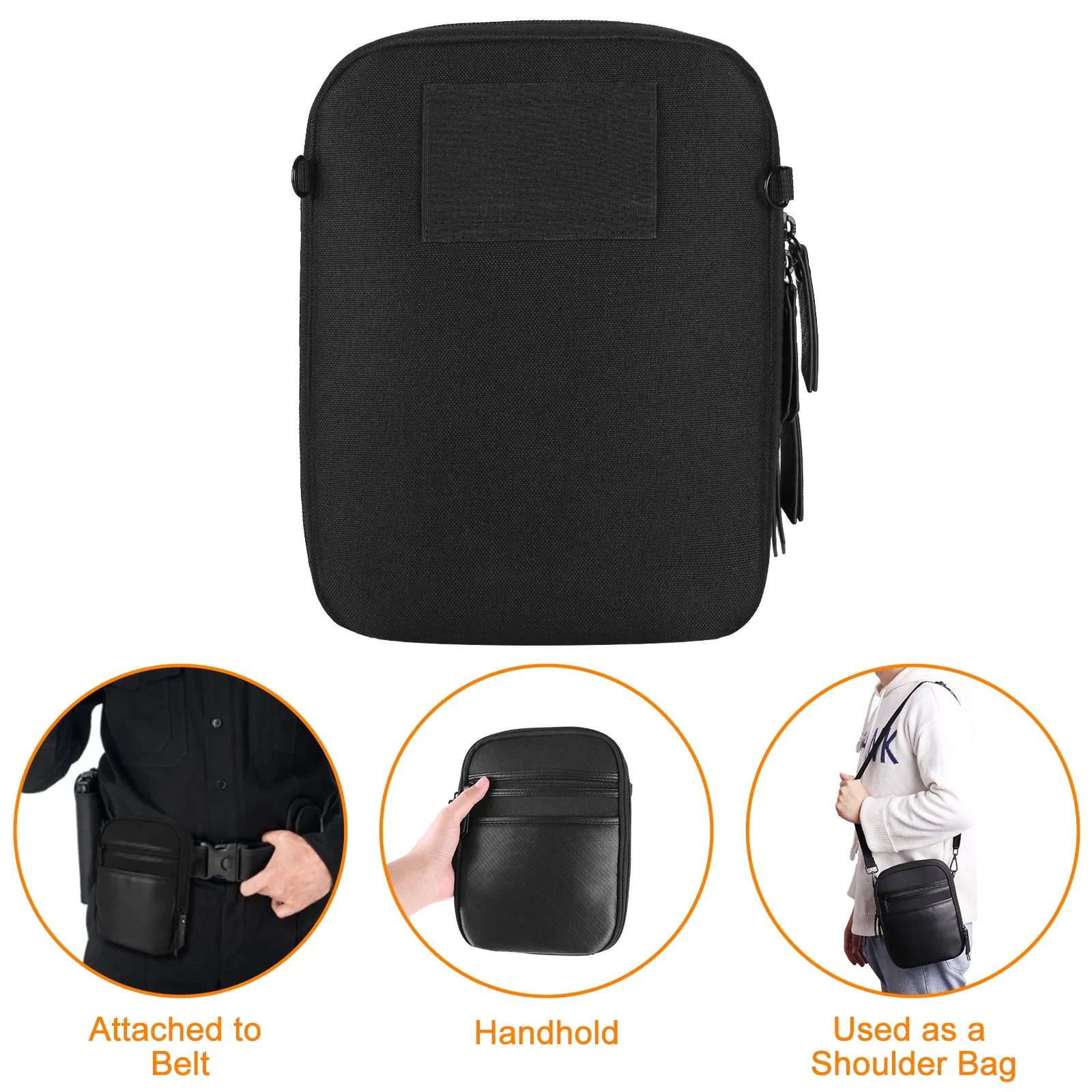 Bolsa de transporte oculta 1000D para pistola, funda para pistola al aire libre, bolso de hombro, estuche EDC, portaherramientas para hombres y mujeres, riñonera para caza y senderismo - imagen 5