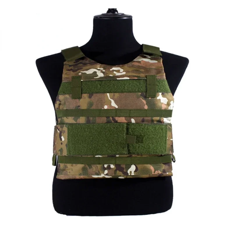 Chaleco de camuflaje táctico negro para entrenamiento corporal, chaleco de transporte deportivo táctico CP, ropa Cs multifunción para caza - imagen 4