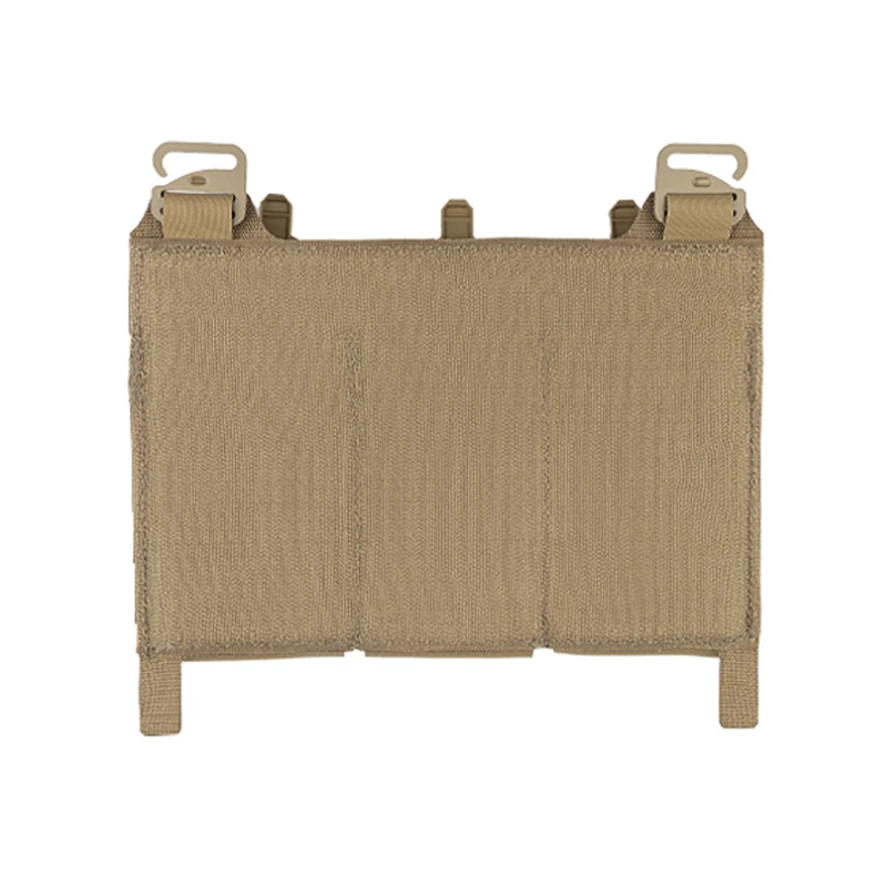 Chaleco táctico Molle con panel frontal, bolsa plana, bolsa triple para revistas, corte láser multicolor - imagen 2