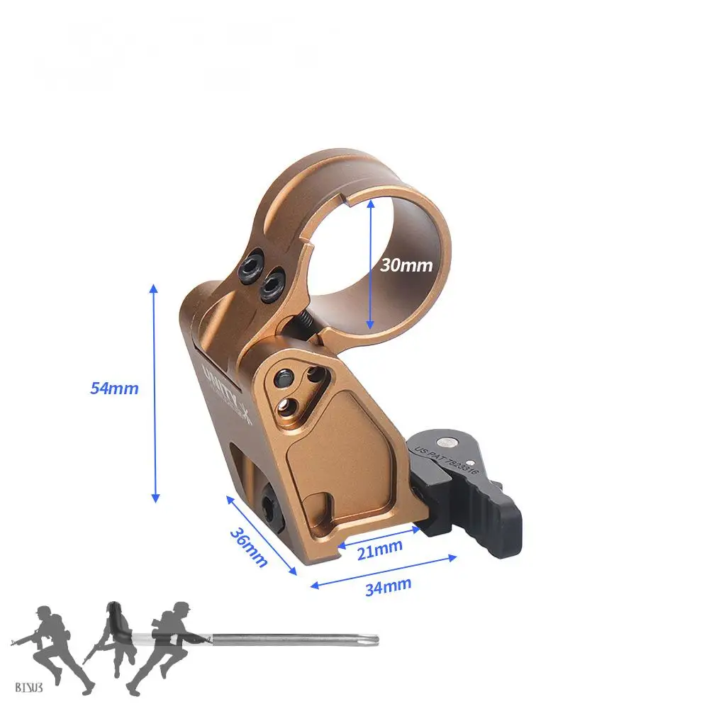 Base de aleación de aluminio CNC para soporte universal de aumento de altura serie G33 soporte desmontable rápido plegable UN - imagen 2