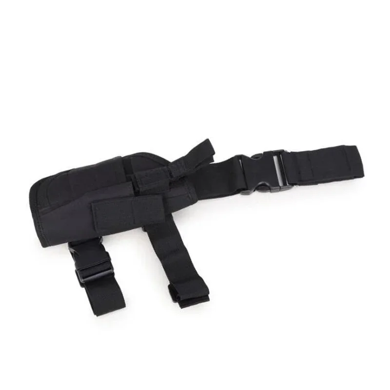 Funda táctica de nailon para pistola Airsoft, funda Universal ajustable para pierna izquierda y derecha para Glock 17, Beretta M9 - imagen 3