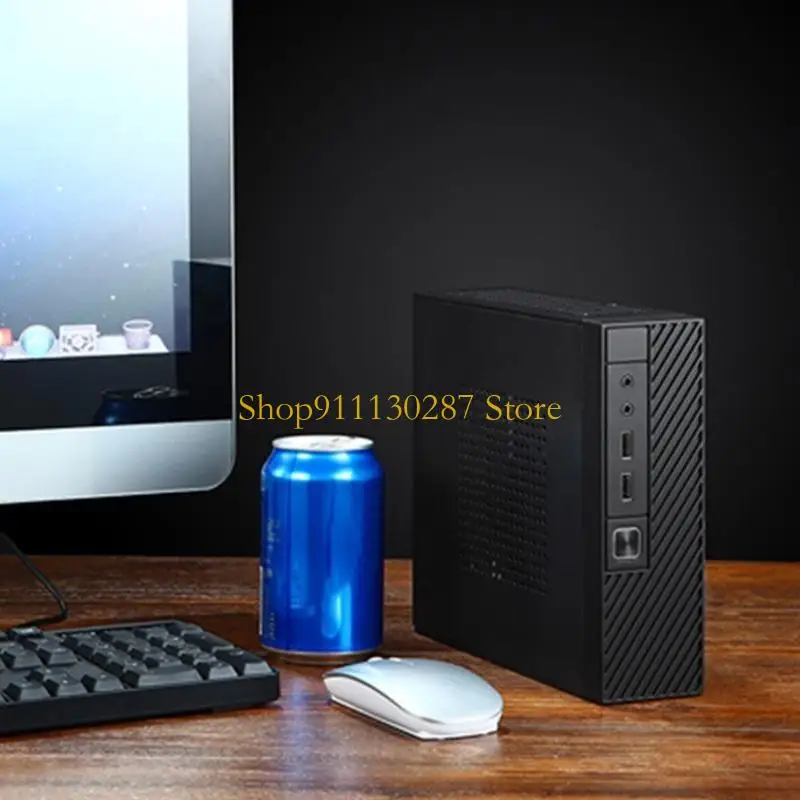 J1HC M06 Mini Caja escritorio Mini-ITX Chasis Versátil Control industrial eficiente - imagen 2