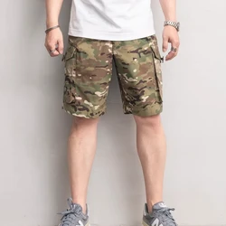Pantalones cortos tácticos MC – Multibolsa BDU militar