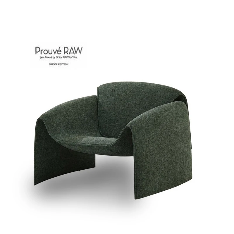 Silla de dormitorio para una sola persona, sofá moderno y sencillo para sala de estar, sofá de tela perezoso de diseñador, silla de ocio - imagen 3