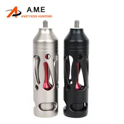 Estabilizador de arco compuesto de 5 pulgadas, aleaciones, silenciador, vibración, hilo Universal, arco, caza, tiro con arco, absorción de golpes