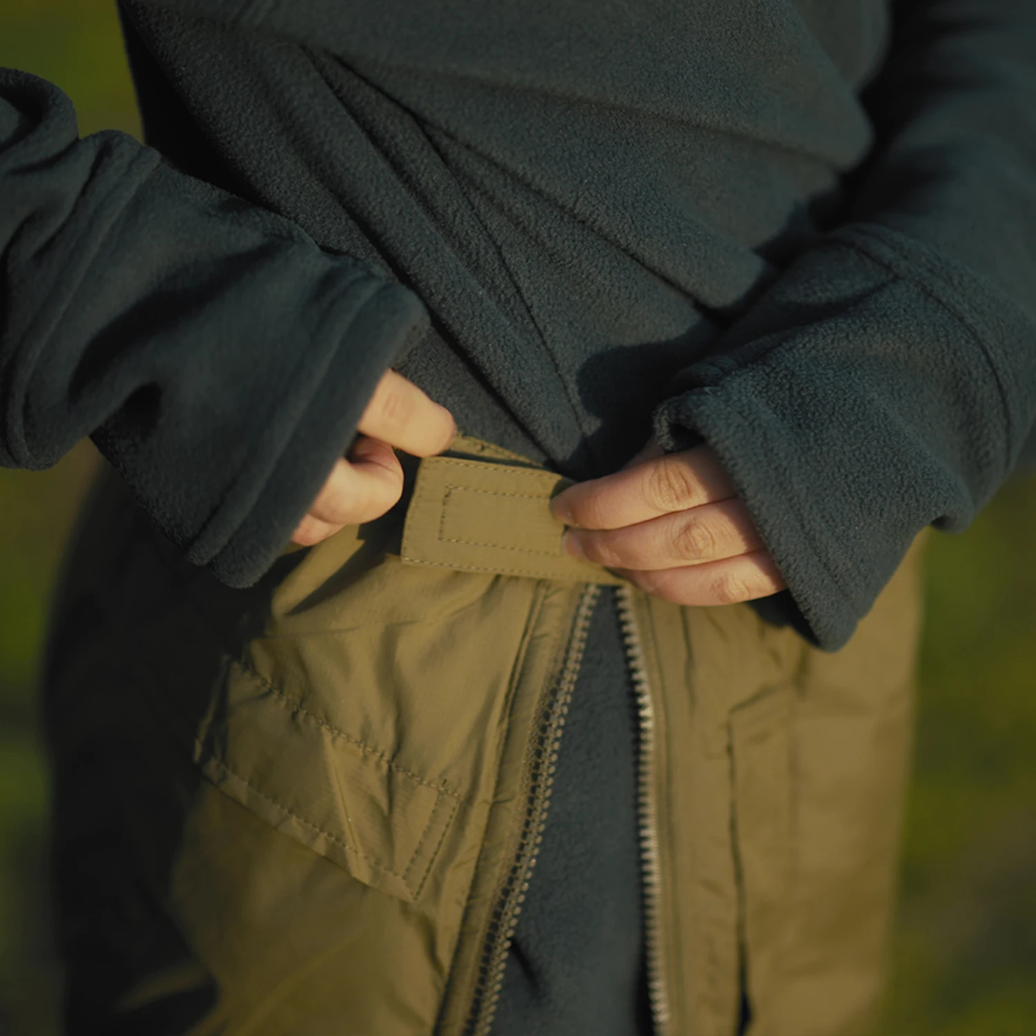 Chaqueta de algodón británica PCS Chaqueta cálida P Cortavientos de algodón Pantalones fríos impermeables/amente con cremallera Pantalones de esquí - imagen 4