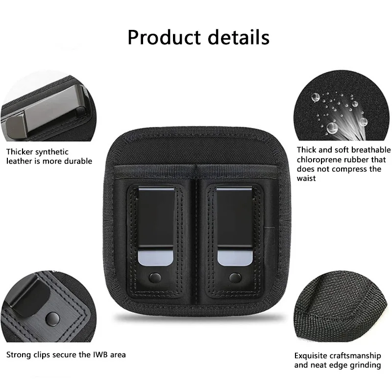 Tácticas militares de caza, pistola de bolsillo de nailon, rejilla oculta de 9mm, 19 21 92, accesorios para pistola - imagen 5