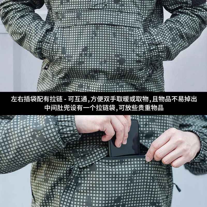 Suéter táctico para hombre, abrigo de camuflaje militar cálido para exteriores, primavera y otoño - imagen 3