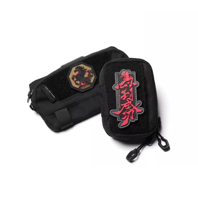 Parche táctico FOXBAT PVC Zodiac Horse – DIY para mochilas y ropa - imagen 3