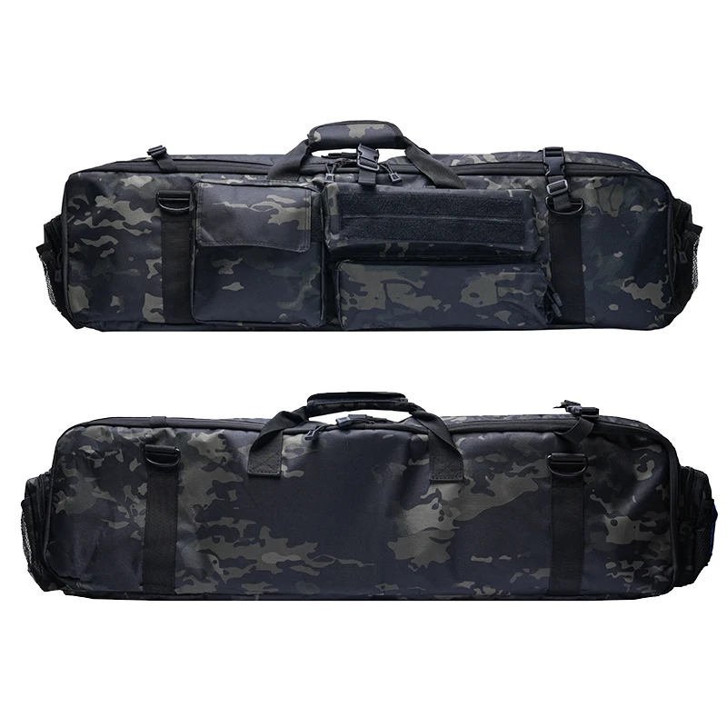 Bolsa de nailon M249 para pistola táctica militar, bolso de hombro grande para pistola 1000D para exteriores, bolsa para Rifle de tiro pesado para caza - imagen 5