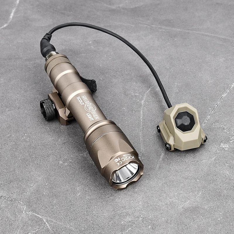 Linterna M300A M600C M300 M600 AXON, interruptor de Control remoto de presión de doble función, lámpara Airsoft, equipo de caza, luz de arma de 20MM - imagen 2