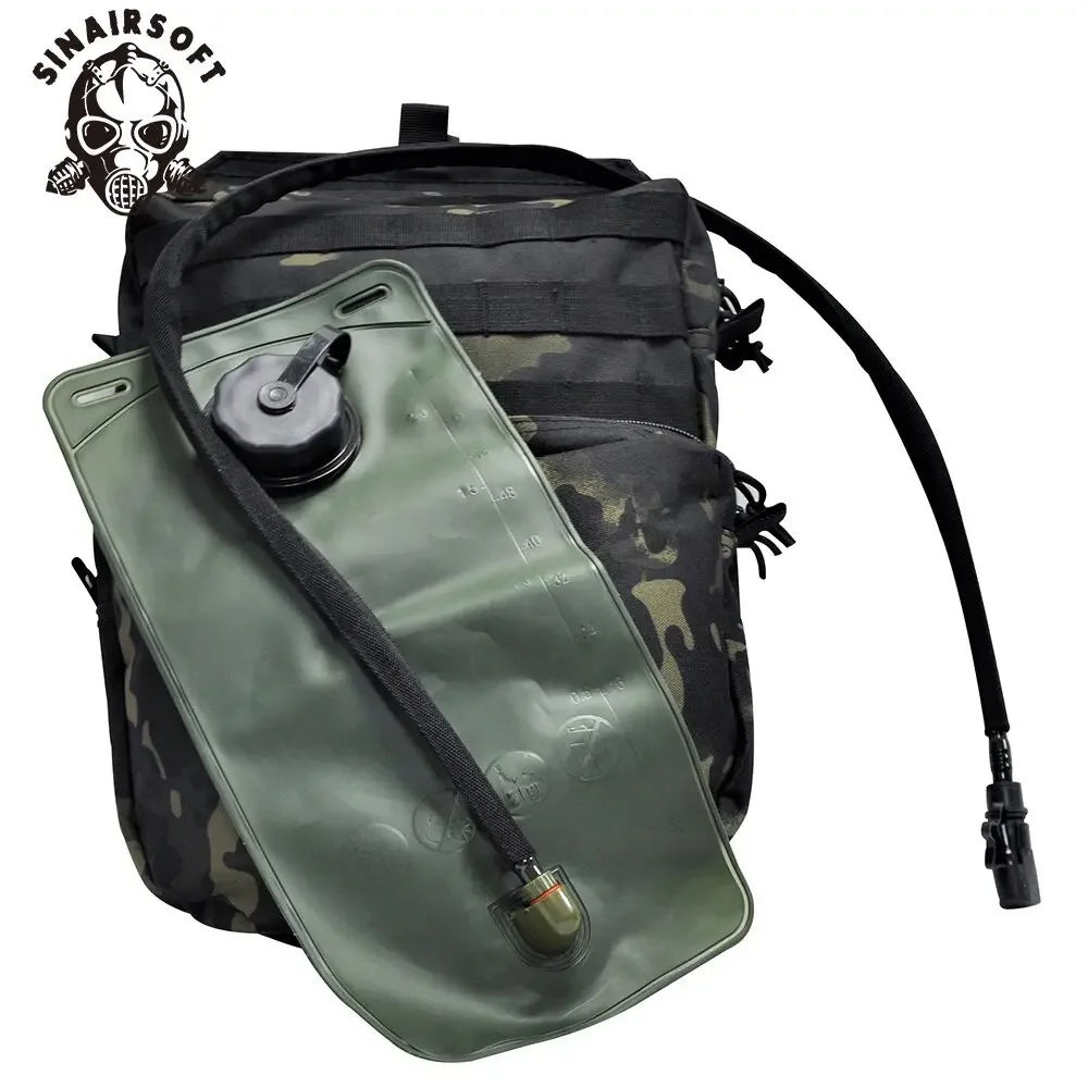 SINAIRSOFT Chaleco táctico MOLLE bolsa carga agua camping - imagen 4