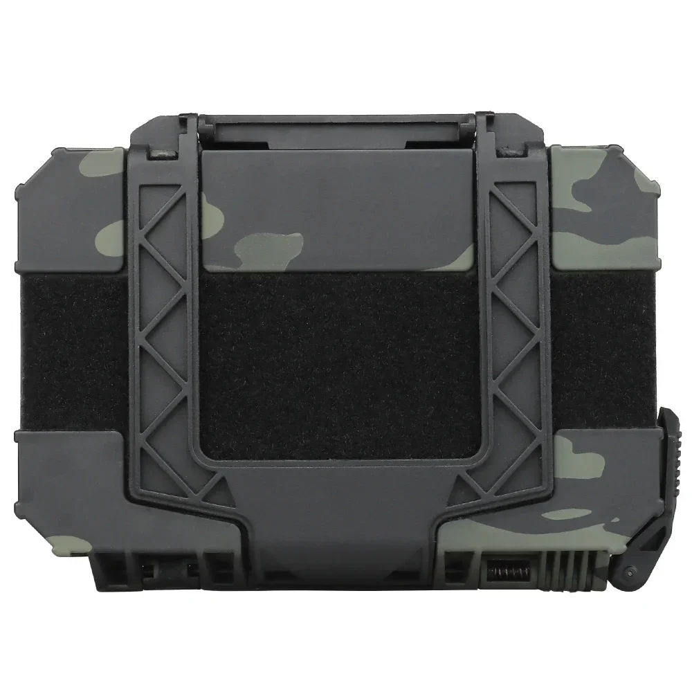 Caja de seguridad táctica de transporte de plástico duro de nailon resistente para exteriores, caja de pistola, caja de equipo instantáneo ABS para chaleco - imagen 4