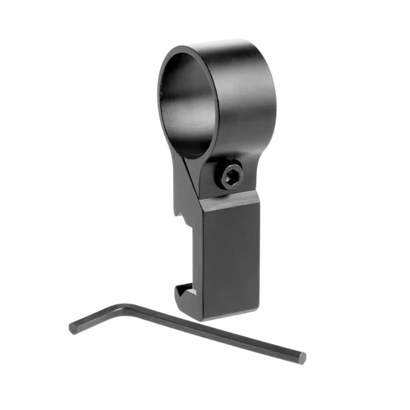 Tubo adaptador de montaje de alcance de anillo lateral compensado de 1 pulgada y 90 grados, 20mm, 7/8 pulgadas para linterna, antorcha, caza láser - imagen 4