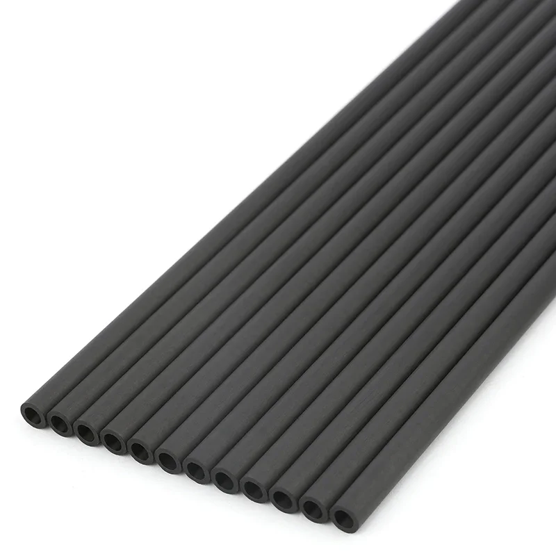 6/12 Uds 24T ejes de flechas de carbono puro 31 "SP340 400 500 600700 800 900 1000 ID 3,2mm eje tiro con arco caza objetivo - imagen 2