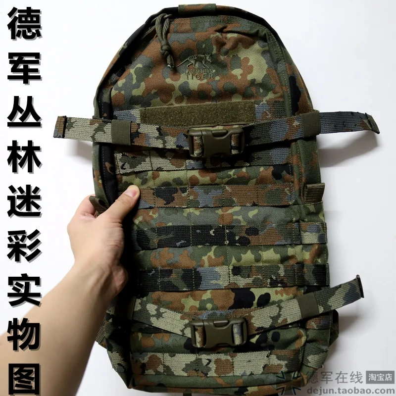 Mochila básica táctica al aire libre mochila de esponja gruesa de malla trasera de 6L - imagen 2