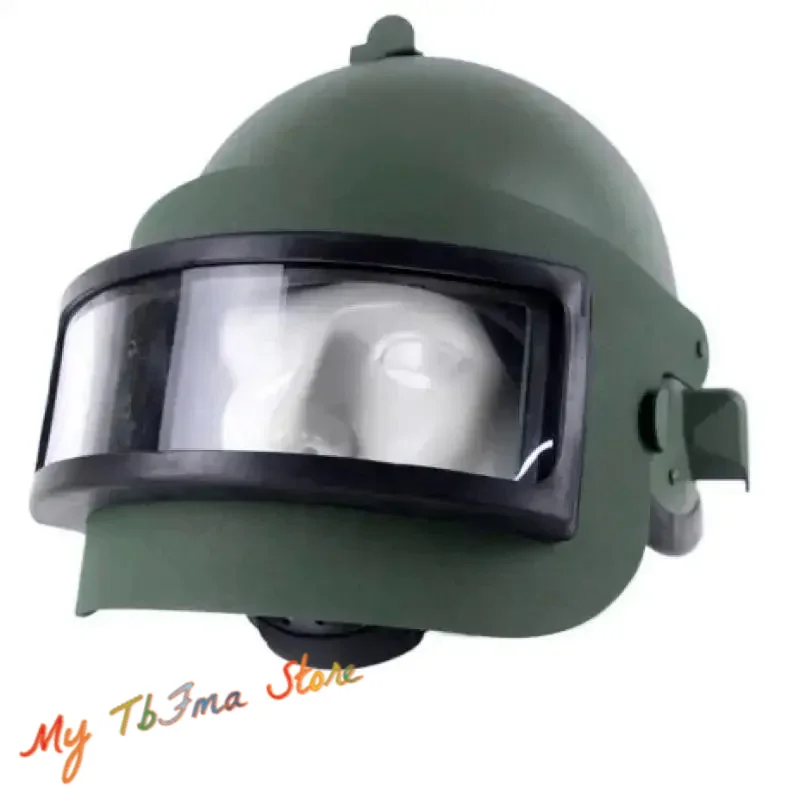 Casco Altyn ruso de K6-3/K-63/K63, versión mejorada, nivel táctico III, con máscara facial completa Arkin, lente antidisturbios