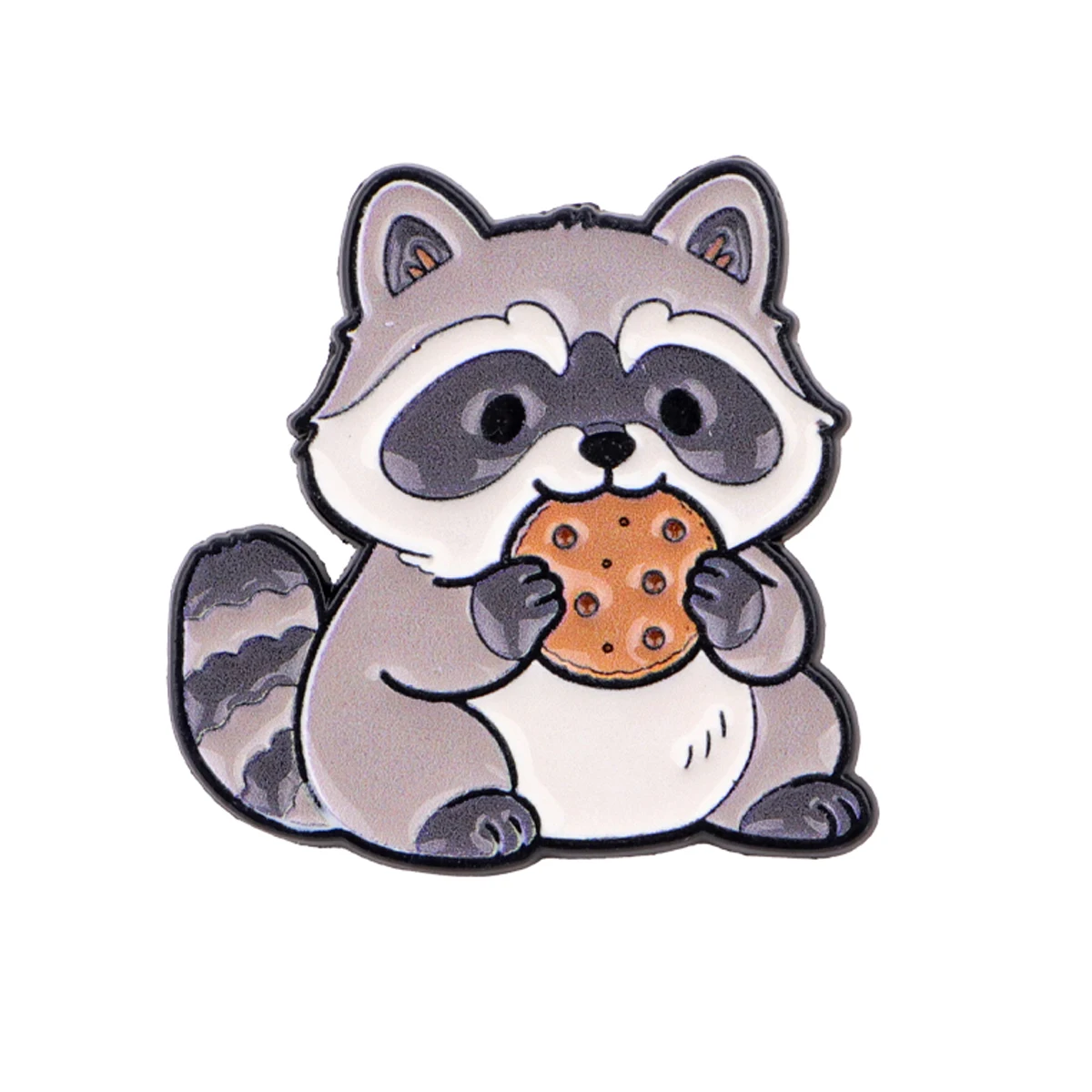 Pin esmaltado de mapache para mujer, Pin de solapa, broches de animales para decoración de ropa, alfileres de Metal, mochila, sombrero, insignia, accesorios - imagen 3