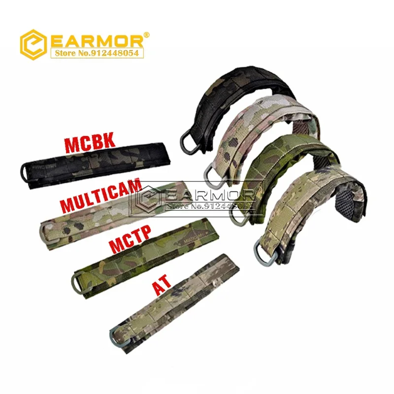 EARMOR DulMédiateur Set M61 Outdoor Multicam Casque Militaire Cap Cover Pour M32 / M31 / M32-mark3 / M31-Mark3 - imagen 5