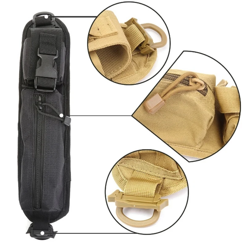 Bolsa de accesorios táctica Molle EDC, botiquín de primeros auxilios médicos, bolsa para artículos diversos, mochila con correa para el hombro, bolsa con cinturón para equipo de supervivencia de emergencia - imagen 3