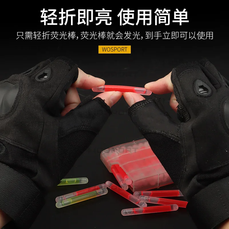 Marcador de equipo táctico fluorescente, marcador de entrenamiento de campo al aire libre, foco de rol - imagen 3