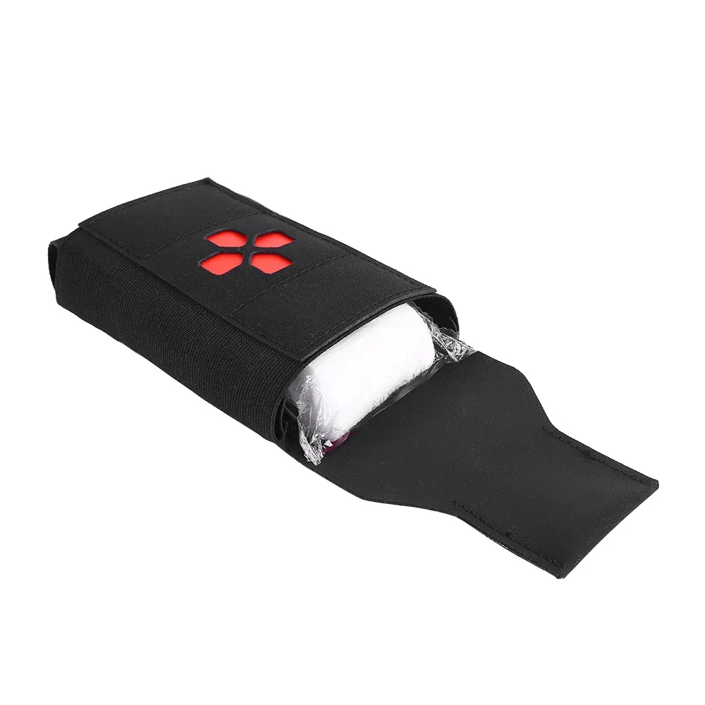 Riñonera táctica Molle EDC, Kit de primeros auxilios, riñonera plegable para caza al aire libre, bolsa de cintura de supervivencia médica militar, paquete de herramientas - imagen 5