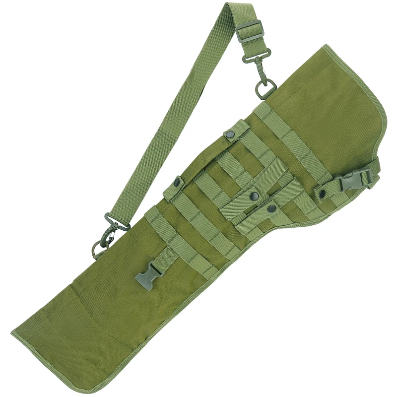 Mochila de caza Airsoft de 75CM, Rifle táctico, bolsa de transporte de tiro cuadrada larga, funda de hombro para pistola, accesorios - imagen 4