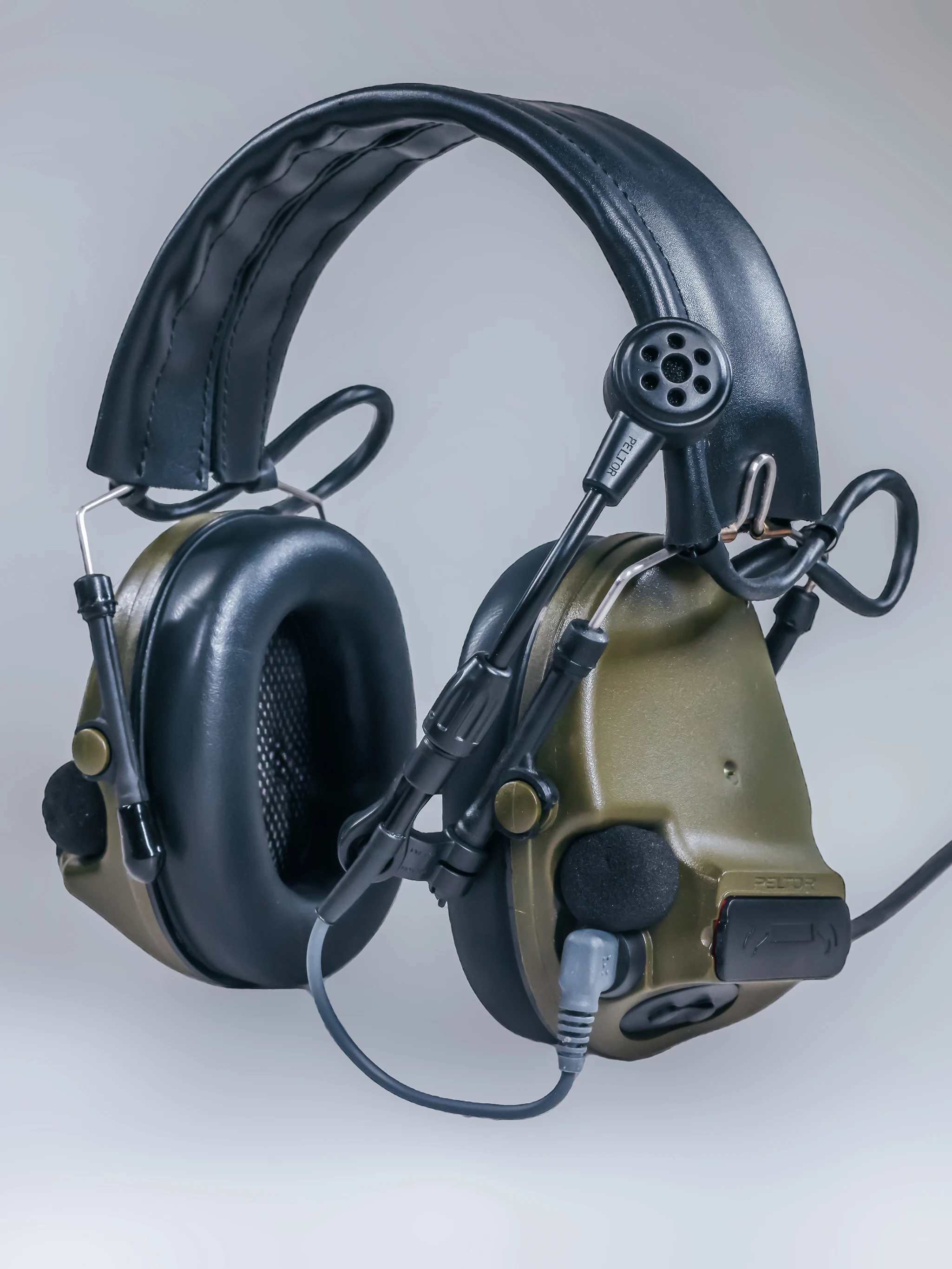 Auriculares con cancelación de ruido y captación táctica C5 para exteriores, rango de disparo, comunicación, reconocimiento de posición de escucha - imagen 2