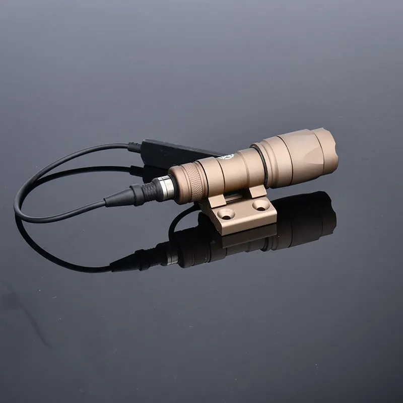 WADSN-linterna de Metal M600C M300A, luz blanca de explorador con montaje Offset, compatible con Mlok Keymod Rail, Airsoft LED, lámpara de caza - imagen 2