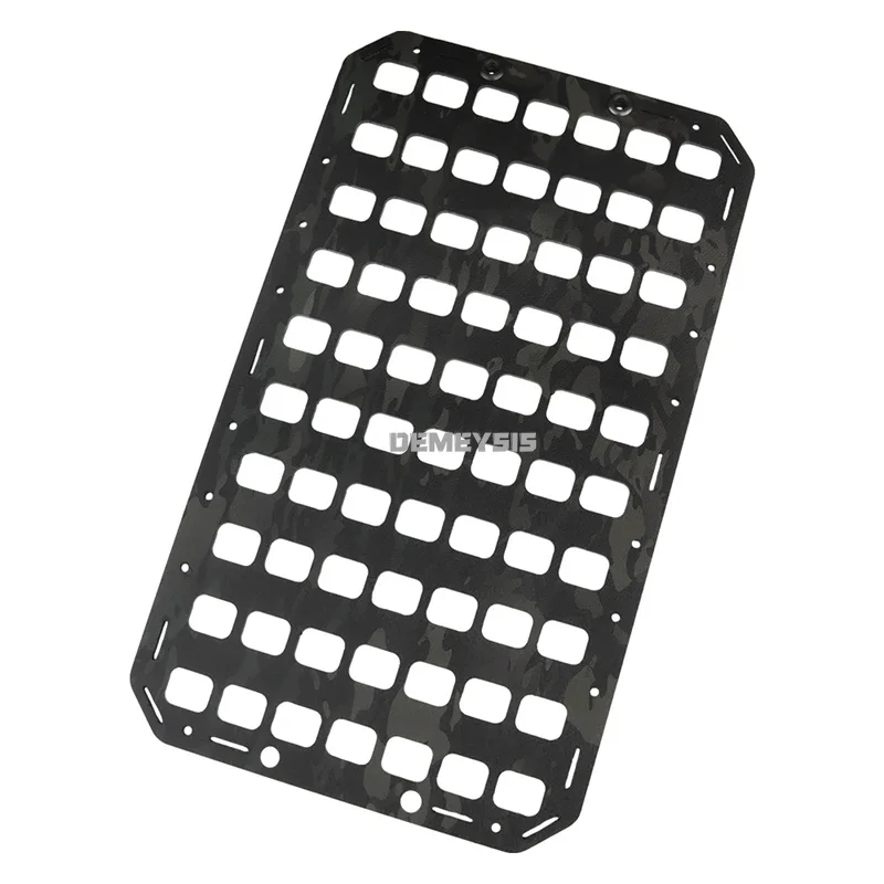 Panel táctico rígido MOLLE para asiento de coche, estante para pistola trasera, bolsa de almacenamiento de exhibición, accesorios para pistola, soporte organizador de engranajes, plataforma - imagen 2