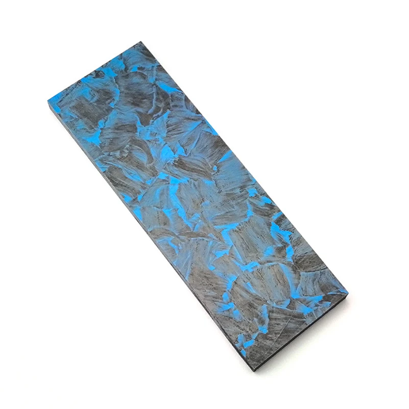 Tablero de textura negra de mármol de Material de fibra de carbono para herramientas de cuchillo, Escala de mango, parche para hacer bricolaje, 2 colores, 120x40x6mm, 160x50x6mm, nuevo - imagen 5