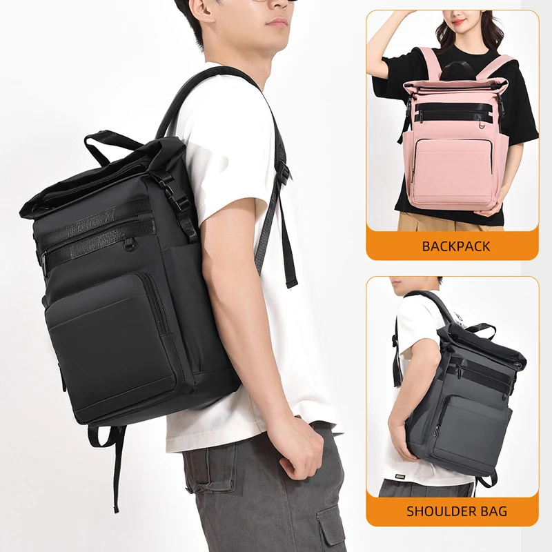 Mochila para deportes al aire libre, Camping, viajes, senderismo, mochilas para ordenador portátil de negocios, mochila escolar para libros de estudiantes, bolsas de gimnasio y Fitness, mochila de mano - imagen 2