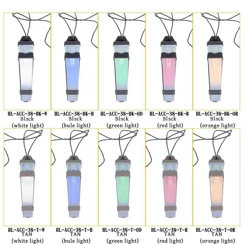 Luz de señal para acampada, luz de supervivencia, lámpara impermeable, equipo para exteriores, adecuado para varios escenarios, Camping, senderismo, ciclismo - imagen 5