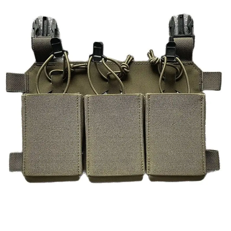 Bolsa triple para revistas, chaleco táctico para exteriores, 556 762 545 - imagen 3