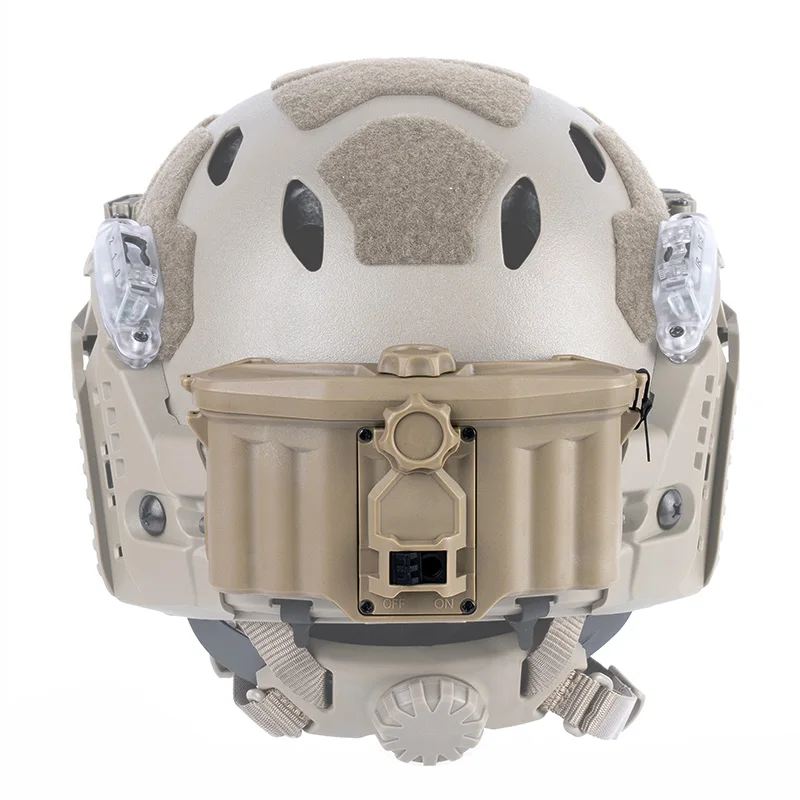 Caja batería arc rail para casco táctico modular Airsoft - imagen 5