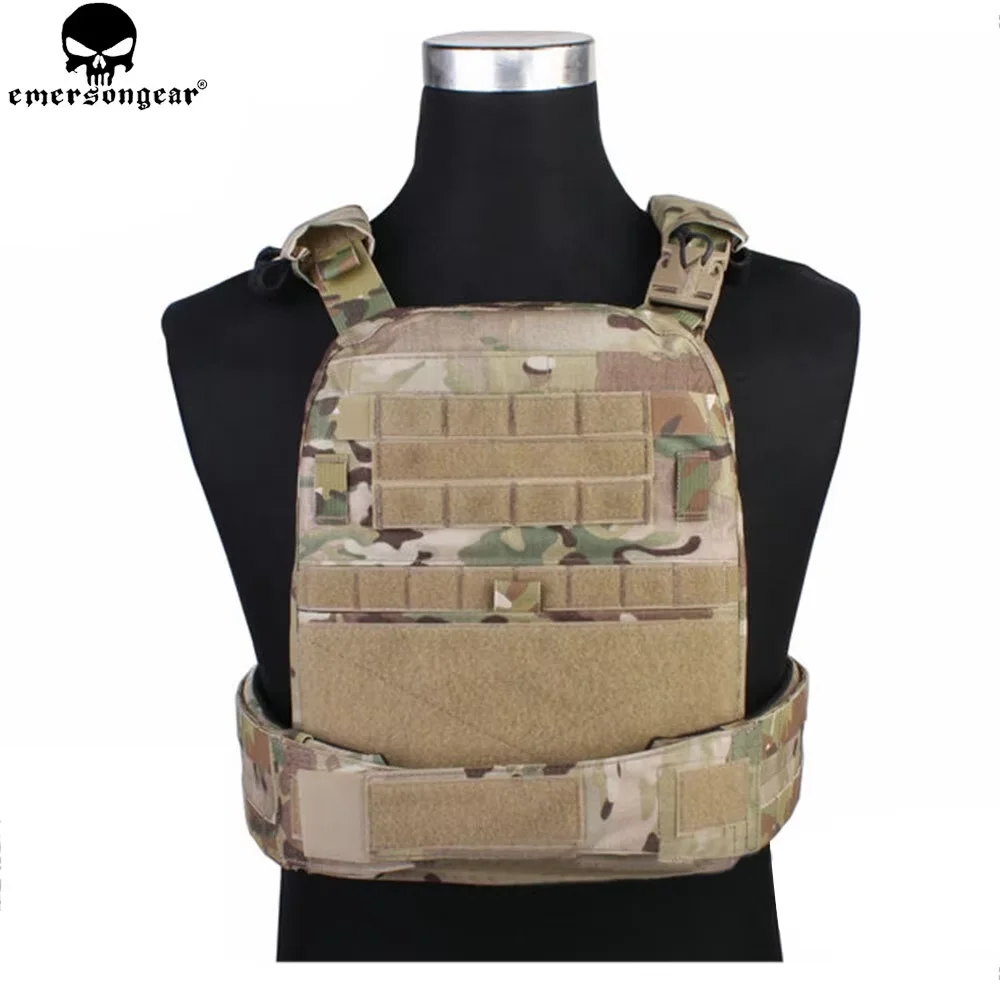 EMERSONGEAR AVS chaleco adaptable versión pesada chaleco colgante civil chaleco táctico protector AVS US Multi-camo EM7397 - imagen 3