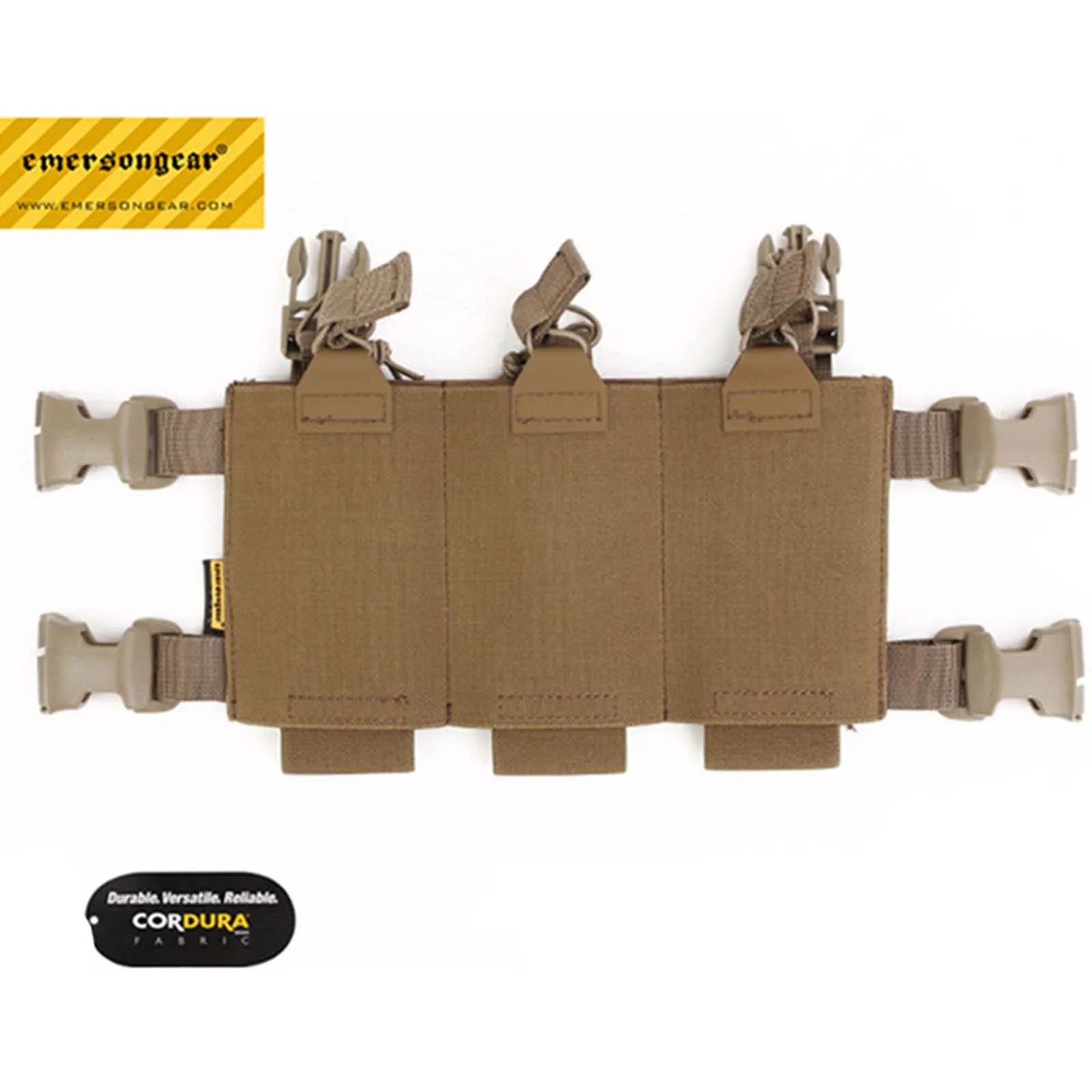 Emerson-bolsa táctica Triple 5,56, Panel magnético elástico, abierto, militar, combate, caza, táctico - imagen 2