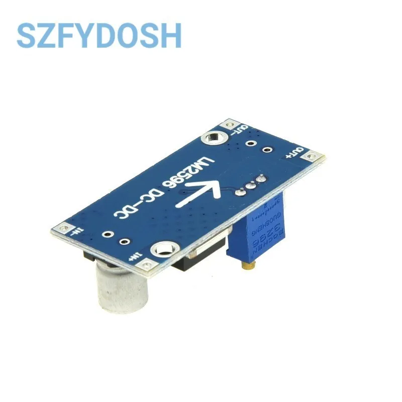 1-10 Uds DC-DC convertidor reductor módulo LM2596 salida de fuente de alimentación 1,25 V-30V DIP - imagen 5